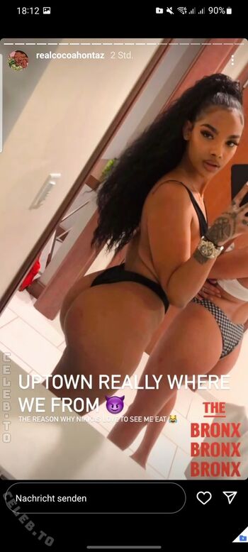 Full leaked Cocoahontaz private onlyfans photo