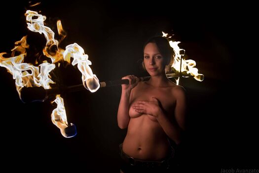 Full leaked Fire dancer private onlyfans photo
