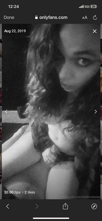 Full leaked Gothicmattel private onlyfans photo