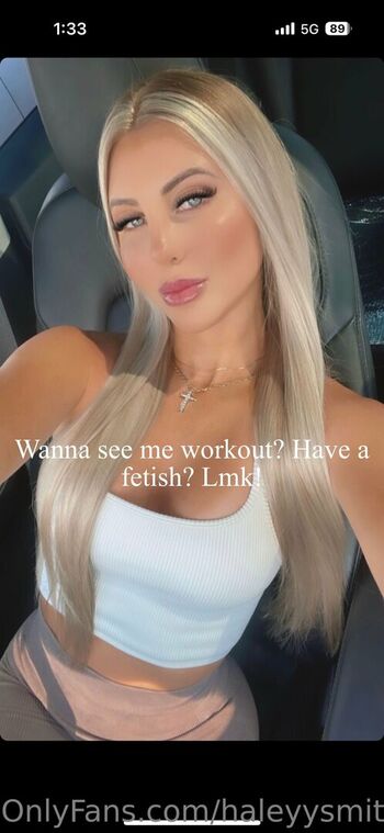 Full leaked Haleyysmith private onlyfans photo