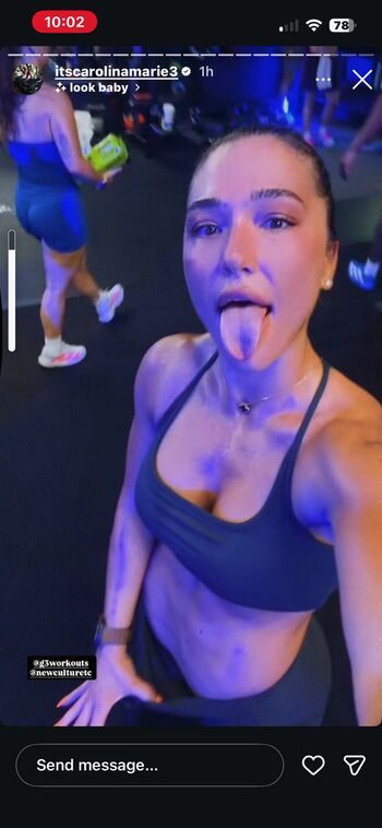 Full leaked Itscarolinamarie private onlyfans photo