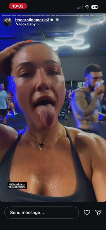Full leaked Itscarolinamarie private onlyfans photo