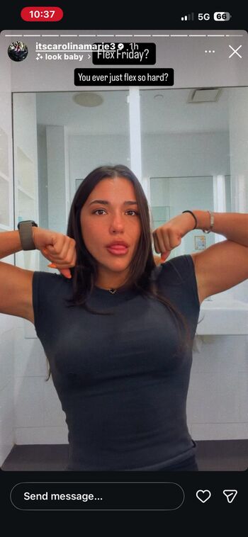 Full leaked Itscarolinamarie private onlyfans photo