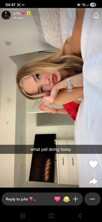 Full leaked Julia filippo private onlyfans photo