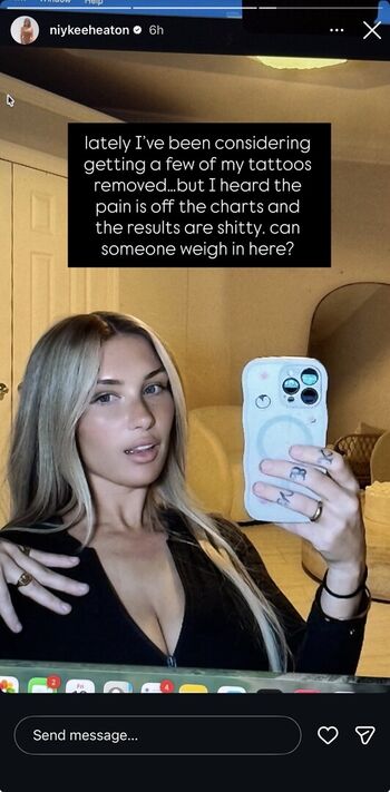 Full leaked Niykee heaton private onlyfans photo