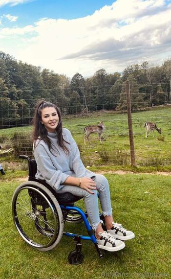 Pretty Wheelchair Girl