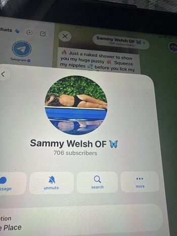 Full leaked Sammy walsh private onlyfans photo