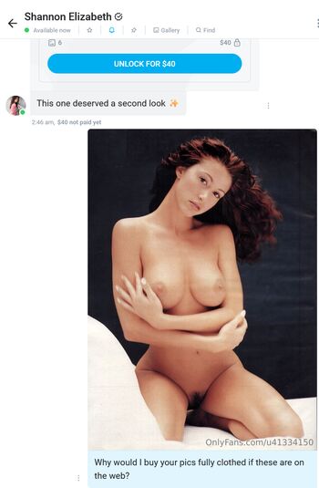 Full leaked Shannonelizabeth private onlyfans photo
