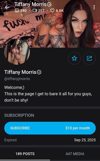 Full leaked Tiffany j morris private onlyfans photo