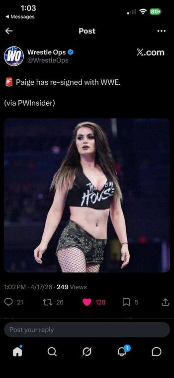 WWE's Paige