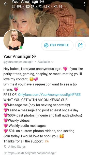 youranonymousegirlfree